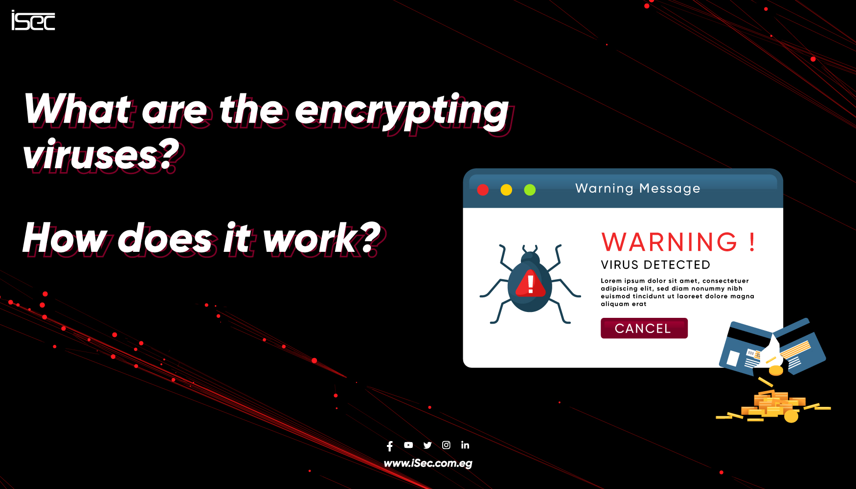 What are the encrypting viruses? How does it work??